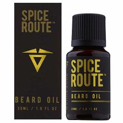 Beard Oil Spice Route By Beardcare Conditioning Oil For Beards Goatee + Moustache 30ML Scented Softener Essential For Beard Care Kit Stops Beard Itch