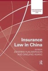 Insurance Law In China Paperback