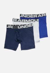 Under Armour Charged Cotton 6INCH 3 Pack Boxer Briefs- Royal academy