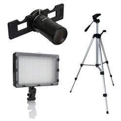 Opteka Slide Copier Studio Lighting Kit For Eos-m Mirrorless Digital Cameras
