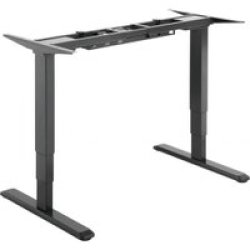 Equip Ergo Electric Sit-stand Desk Frame - Dual Motor - Black