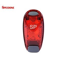 Fashionable And Cute Waterproof Safety LED Taillight Vervel For Walking Cycling Hiking Jogging Running Cute Flashlight Running Warning Lights For Runners Walkers Bikers