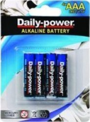 Alkaline Battery Size Aaa - 4 Pieces Per Pack Pack Of 12