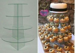 4 Tier Round Cake cupcake Stand