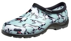 Sloggers Women's Waterproof Rain And Garden Shoe With Comfort Insole Cow-abella Mint Size 11 Style 5117CWM11