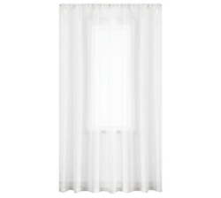 Matoc Readymade Curtain -mystic Voile -white -taped -230CM W X 250CM H