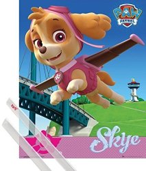 1ART1 GmbH 1ART1 Poster + Hanger: Paw Patrol MINI Poster 20X16 Inches Skye And 1 Set Of Transparent Poster Hangers