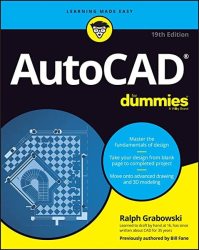 Autocad For Dummies 2023 Paperback 19TH Ed.