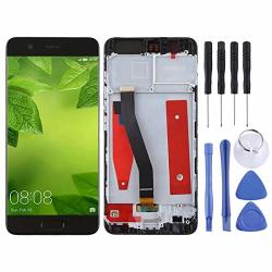 Ysq Professional Cellphone Repair Parts Lcd Screen And Digitizer Full Assembly With Frame For Huawei P10 Black Replacement Parts Color : Black