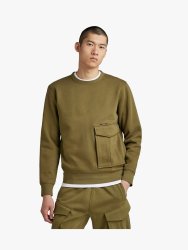 Men&apos S Cargo Olive Sweater