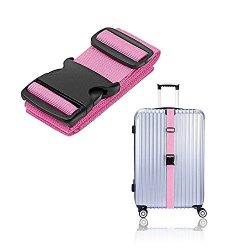 Shanghai LG IMP&EXP CO.,LTD Luggage Straps - Travel Accessories Tsa Approved Luggage Straps Suitcase Belts In 6 Colors Sold In 1 2 4 Set By Swisselite