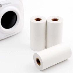 3 Rolls Direct Color Thermal Paper For Peripage Pocket Mobile Printer 57MM X 30MM Non-adhesive