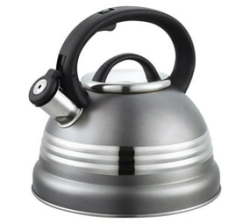 3L Top Stove Whistling Kettle - Cloud Grey