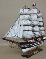 Model Sailing Ship Amerigo Vespucci Fantastic Detail Pre-built BD11