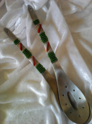 Salad Spoons By Unikely V - Christmas Spirited