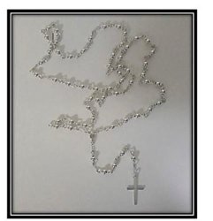 6MM Sterling Silver Rosary