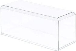 Pioneer Plastics Clear Acrylic Display Case For 1:18 Scale Cars 13" X 5.5" X 5" Mailer Box Pack Of 8