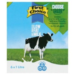 First Choice Low Fat Uht Milk 1L X 6