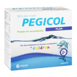 Pegicol Plain Children Chronic Constipation Powder 20 Sachets