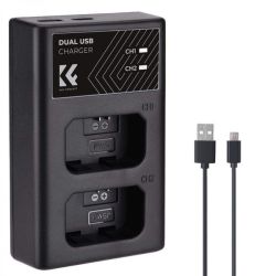 Dual Charger For Sony FW-50 Batteries KF28.0009