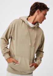 Cotton On Pigment Dyed Oversized Pullover - Gravel Stone
