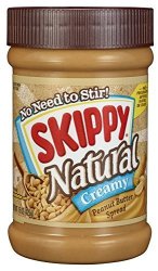 Skippy Peanut Butter Spread - Creamy - Natural - 15 Ounce