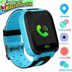 Jsbaby Kids Smartwatch Phone For Children With Lbs gpstracker Sim Card Anti-lost Sos Call Boys And Girls Birthday Compatible Android Ios Touch Screen Voice Chat