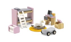 Doll House Kid's Bedroom Furniture Play Set