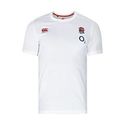 England Rugby Vapodri Cotton Training Tee - Bright White