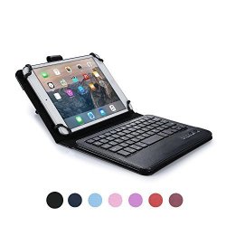 Blackberry Playbook Keyboard Case Cooper Infinite Executive 2-IN-1 Wireless Bluetooth Keyboard Magnetic Leather Travel Cases Cover Holder Folio Portfolio + Stand 4G LTE 4G Hspa+ Black
