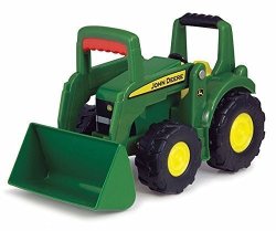 John Deere Big Scoop Tractor Green - Ertl Collect 'n Play - 4" Toy Farm Vehicle