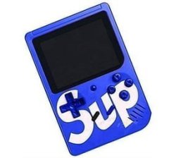 Sup Game Box 400-IN-1 Digital Gaming System Slim & Portable Console-blue