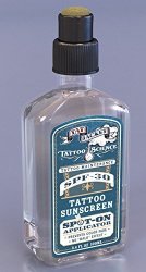 Tatjacket Spot-on Tattoo Sunscreen Lotion With Spf 30 3.4 Ounce