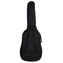 Pbzydu 39 Inch Guitar Bag Protective Classical Acoustic Guitar Bag Black Carry Case With Sponge Local Warehouse