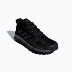 Adidas Men's Kanadia Trail Running Shoes - Black grey