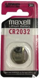 Maxell Battery 3V Lithium 2032 BP-1