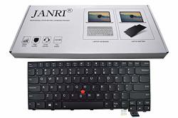 Janri Replacement Us Backlit Keyboard For Lenovo Thinkpad T460S T470S 01EN682 01EN723 00PA411 00PA493 SN20H42323 SN20H42405 00PA452 00PA534 SN20H42446 01YR088