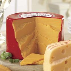 Big Red Cheddar Cheese 2 Lbs. From The Swiss Colony