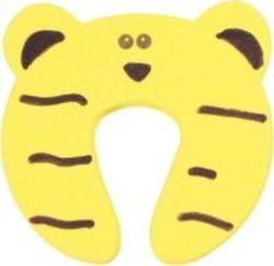 4AKID Foam Door Stopper Yellow Tiger