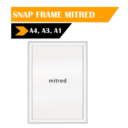 Snap Frame 25MM 32MM With Mitred Corner A4 A3 & A1 - A4 210 297MM 25MM Frame