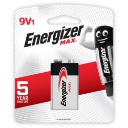 Energizer - Max 9V - 1 Pack - 8 Pack
