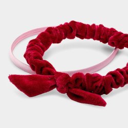 Girl&apos S Pink & Red 2-PACK Alice Bands