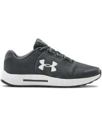 Grade School Ua Pursuit Bp Running Shoes - Pitch Gray White WHITE-103 3.5