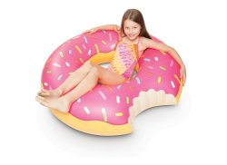 Inflatable Pool Float- Strawberry Donut