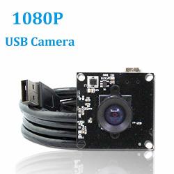 Ohwoai Full HD 1080P Wide Angle USB Board Camera USB Cmos Board Camera Module USB With Lenswide Angle Camera 2.0 Megapixel MINI Web Camera