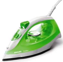 Philips GC1434 70 Steam Iron 2000W - Green - Power Up To 2000 W Enabling Constant High Steam Ou...