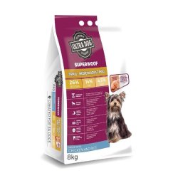 ULTRA DOG Superwoof Small To Medium Adult - 12KG Chicken & Rice