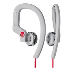 Skullcandy S4CHY-K605 Chops Flex Earphones in Grey Red Swirl
