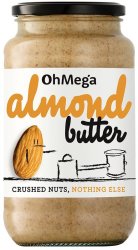 Oh Mega Almond Nut Butter 750G