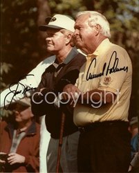 Gatsbe Exchange Jack Nicklaus And Arnold Palmer Golf Champs 8 X 10 Photo